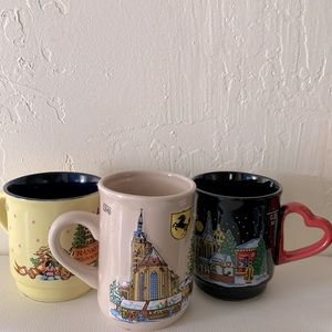 Vintage Koessinger Holiday Mug Bundle
